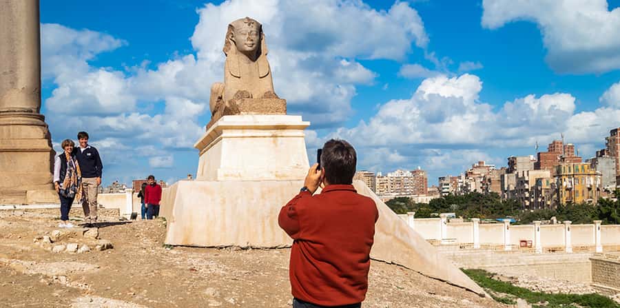 Alexandria City Tour from Cairo Full Day - Alexandria Library ruins: seeing history through what remains