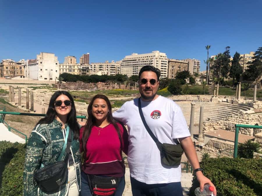 Alexandria: Guided Historical Sights live Tour guide - St Mark’s Church and the old downtown drive with Italian/French touches