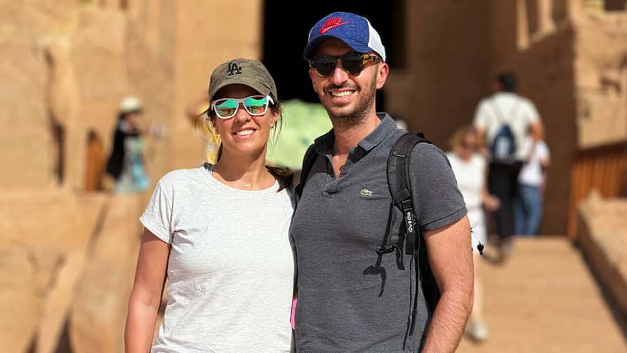 Aswan: Abu Simbel & Nefertari Temples Express Tour by Air. - Temple of Queen Nefertari: finer carvings in a shorter window