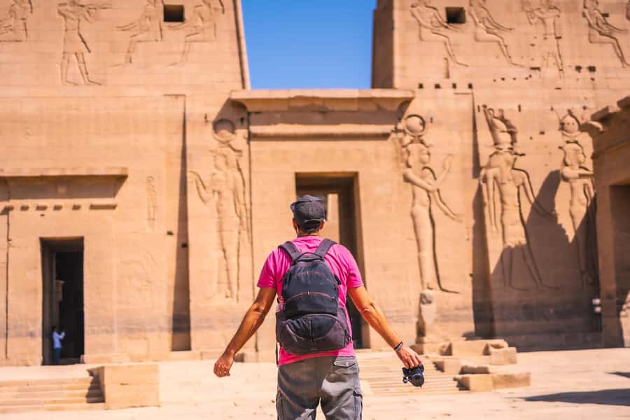 Aswan: Philae Temple Guided Half-Day Group Tour - The Nile crossing to Philae is part of the show