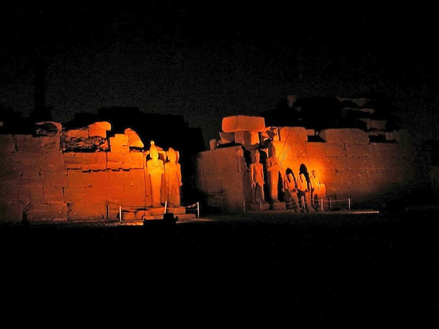 Book online Sound and Light Show at Karnk Temple in Luxor - What the tour likely feels like for you