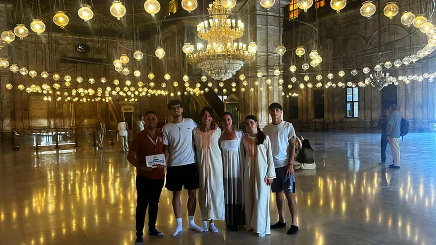 Cairo: Ben Ezra Synagogue, Coptic Churches, Alabaster Mosque - Muhammad Ali Alabaster Mosque: inside the citadel complex