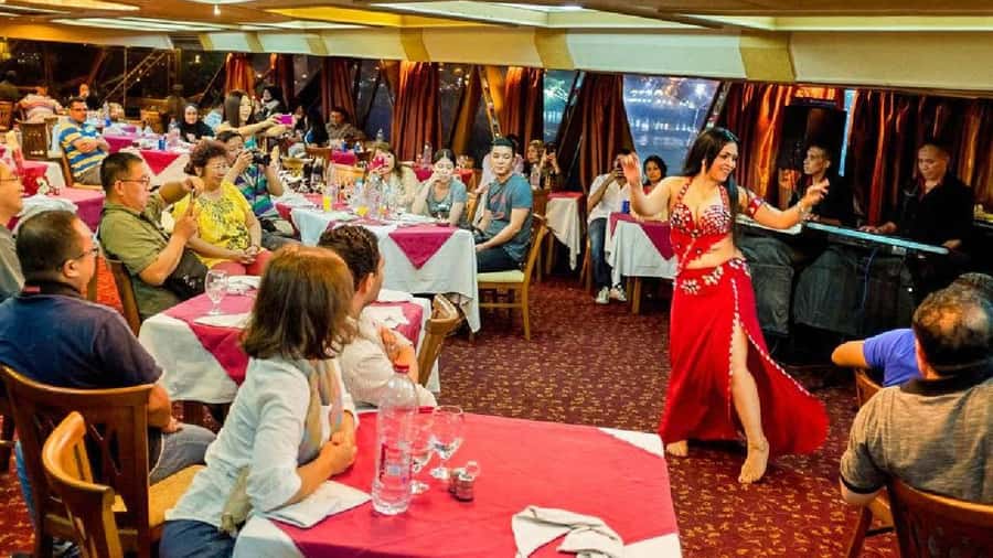 Cairo : Cairo Nile Dinner Cruise and Show - Two hours on the Nile: what the experience really feels like