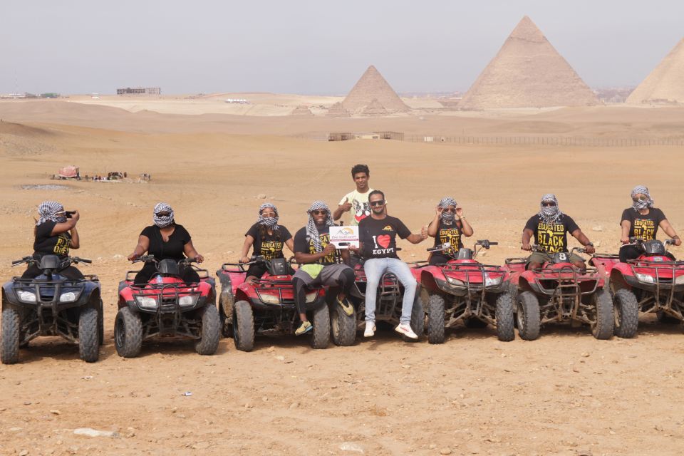 Cairo: Giza Pyramids Tour with Quad Bike Safari & Camel Ride - The 1-Hour Quad Bike Safari: The Most Fun Part, With a Few Real-World Tips
