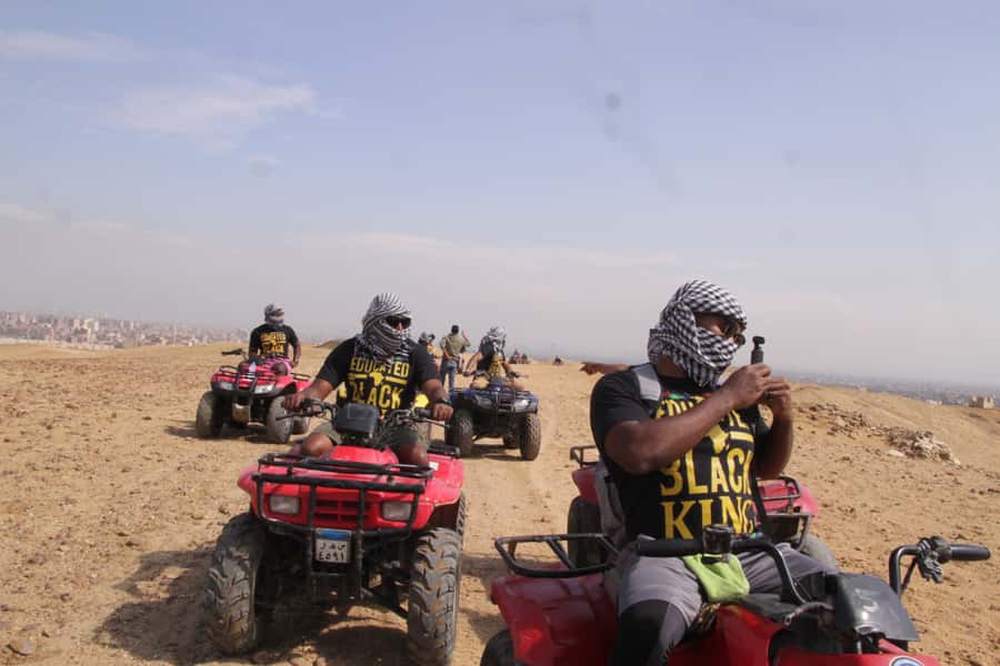 Cairo: Giza Pyramids Tour with Quad Bike Safari & Camel Ride - Hotel Pickup and Private Transport: Less Chaos, More Daylight