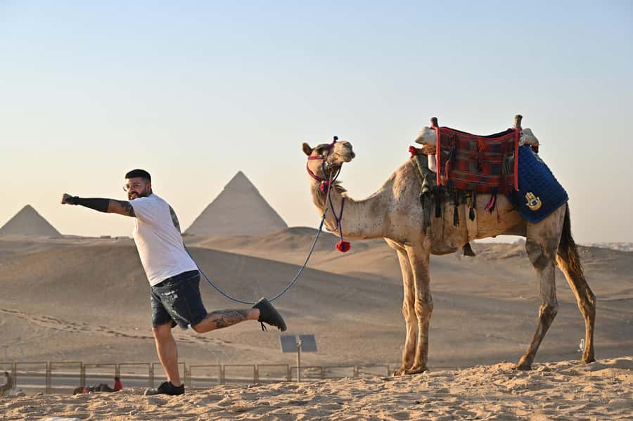 Cairo: Grand Egyptian Museum, Pyramids, Sphinx Tour & Lunch - Camel Ride Time on the Giza Plateau