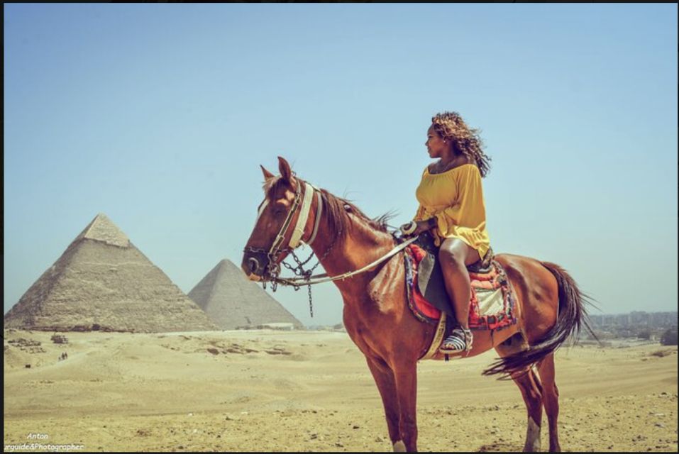 Cairo: Private Arabian Horse Ride at the Giza Pyramids - The Arabian horse ride around the pyramids