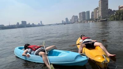 Cairo: Private Nile Kayaking Adventure with hotel transfers. - Paddling 101: Safety Briefing, Life Vests, and a Trainer