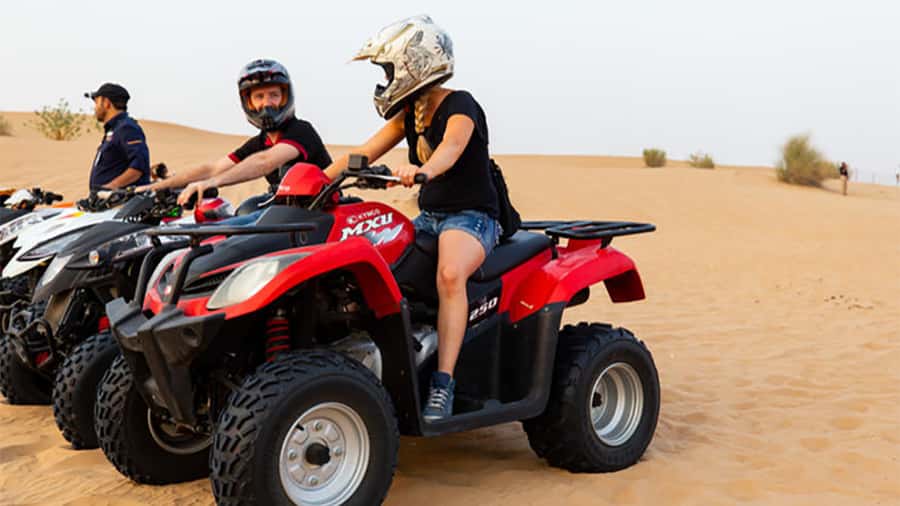 Cairo: Private Quad Bike Desert Tour with Pyramids & Sunset - Safety and comfort: the practical reality of a mixed desert operation