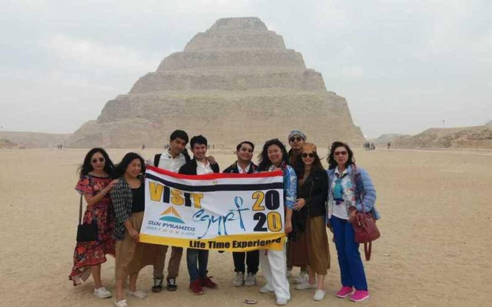 Cairo: Pyramids, Memphis, Sakkara day trip - Key highlights to know before you go