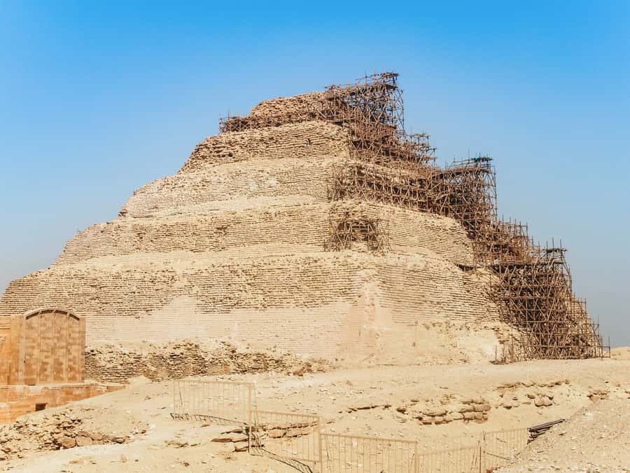 Cairo: Pyramids, Sakkara & Memphis Tour with Lunch - Sakkara: the Step Pyramid and the logic of pyramid evolution