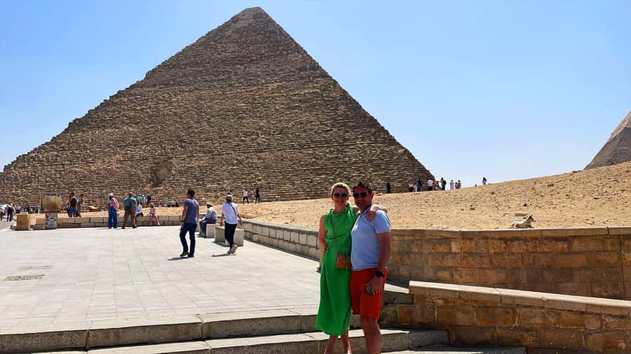 Cairo: Pyramids, Sphinx & Grand Egyptian Museum Private Tour - Grand Egyptian Museum: Hanging Obelisk to Ramses II and the Grand Staircase