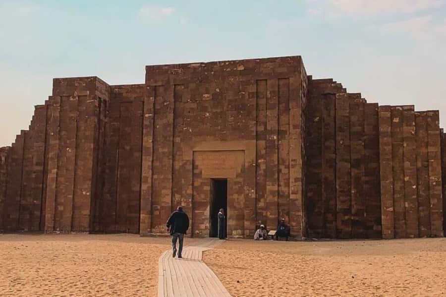 Cairo : Sakkara, Memphis ,Dahshur and Nile dinner cruise - Step Pyramid of Djoser: Seeing the Birth of Big Stone Pyramids