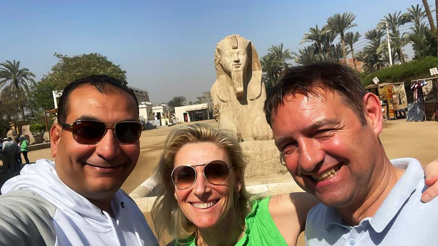 Cairo : Sakkara, Memphis ,Dahshur and Nile dinner cruise - Memphis: Where Old Kingdom Power Shows Up in Stone