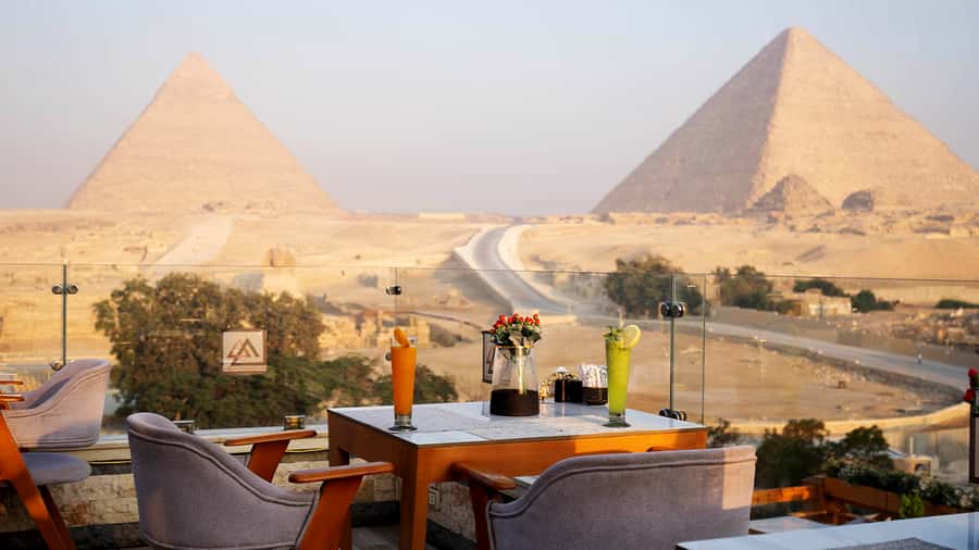 Cairo: Sunrise Camel Ride, Pyramids Tour & Local Breakfast. - Breakfast With a View: Foul and Falafel in Pyramid Light