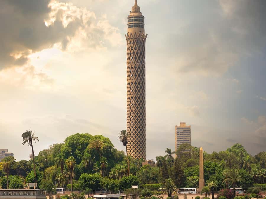 Cairo: Sunset Cairo Tower Tour With Nile River Dinner Cruise - Getting There and Entry Reality: What to Expect at the Tower
