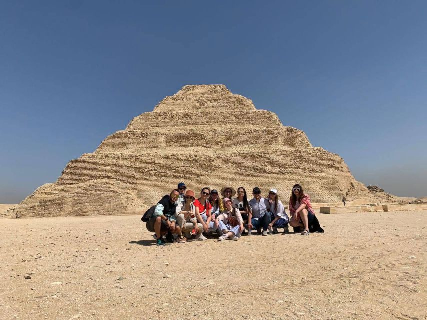 Cairo: Trip Pyramids, Sakkara, & Memphis Tour with Lunch - The Lunch Break: Local Food with Drinks That Add Up