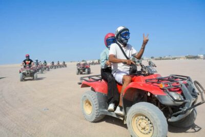 Desert Sunset Quad Bike ATV for 50Km, Oriental Show, Dinner, - Helmet On, Arms Ready: The Quad Training Moment That Makes or Breaks It