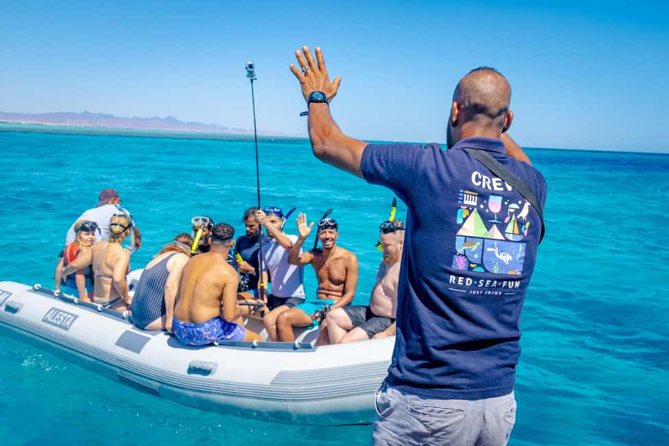 Dolphin Tour with Red Sea Fun. The Best in Hurghada - Two Secluded Coral Reefs for Snorkeling You Can Actually Enjoy