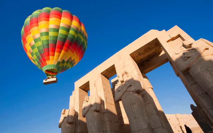 East and west banks private day tour included Balloon Ride - Your Egyptologist guide: what makes the day feel worth it