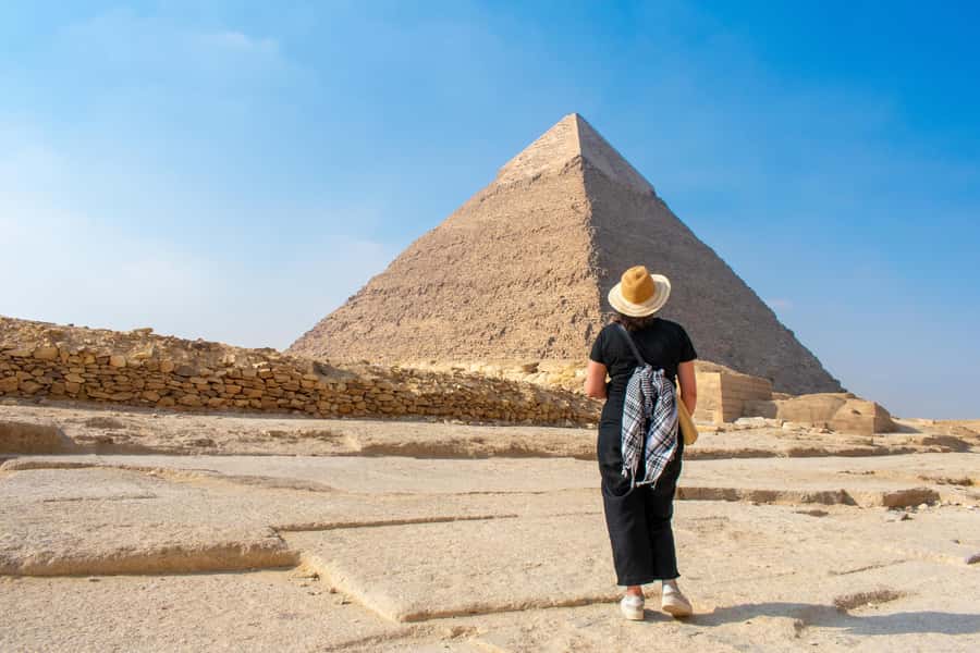 From Cairo: 11-Day Tour, Nile Cruise, Flights, Balloon - Giza Pyramids, Camel Ride, and the Egyptian Museum on Day One