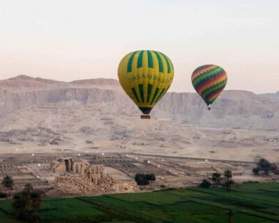From Cairo: 5-Day Tour with Nile Cruise, Balloon, & Flights - Cairo start: Giza, camel time, then Tutankhamun in the Egyptian Museum