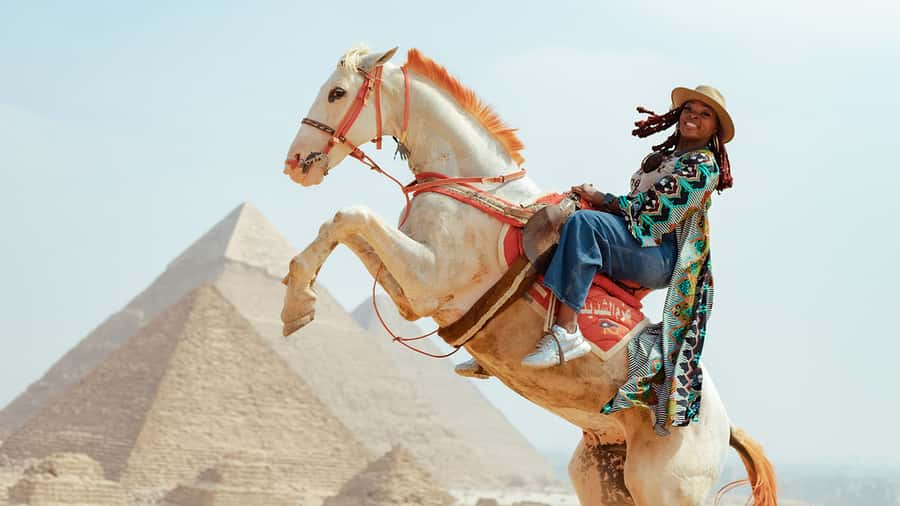 From Cairo: Camel or Horse Ride Tour Around Giza Pyramids - Pyramid of Khafre: The Main Event, Kept Tight and Guided