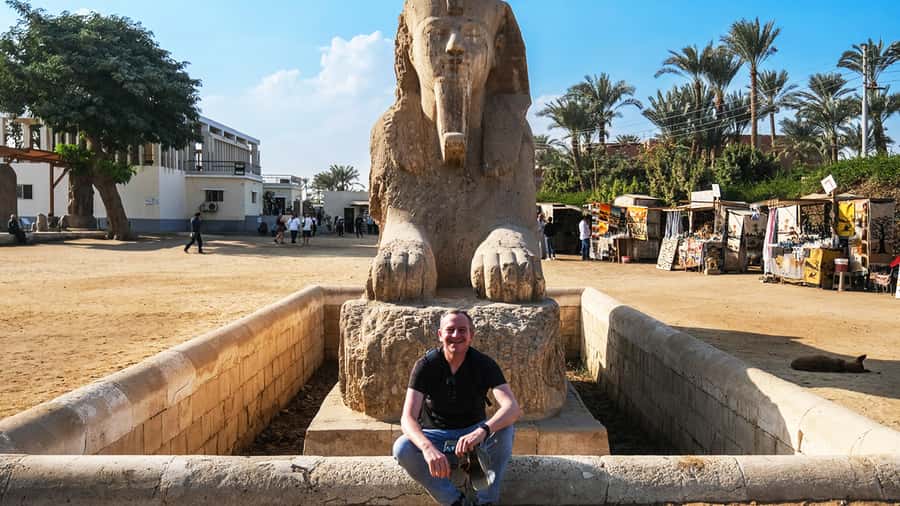 From Cairo: Dahshur and Memphis Private Half-Day Guided Tour - Guide, languages, and that smooth-driver factor