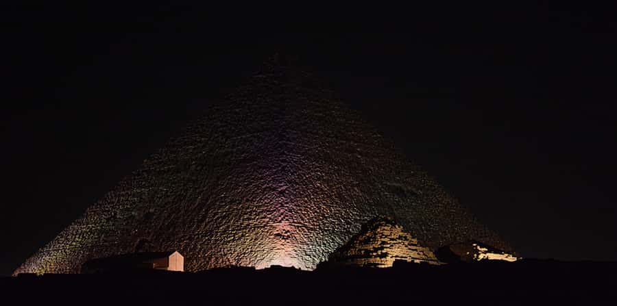 From Cairo: Giza Pyramids Tour with Light Show and Transfer - The Audio Narration: Sphinx Stories and Big Pharaoh Names