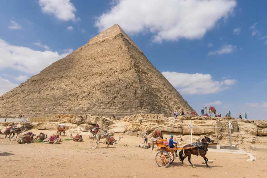 From Giza: Day tour to Giza Pyramids Tour with Pickup - From Giza or Cairo Pickup to the Plateau: easy logistics, less stress