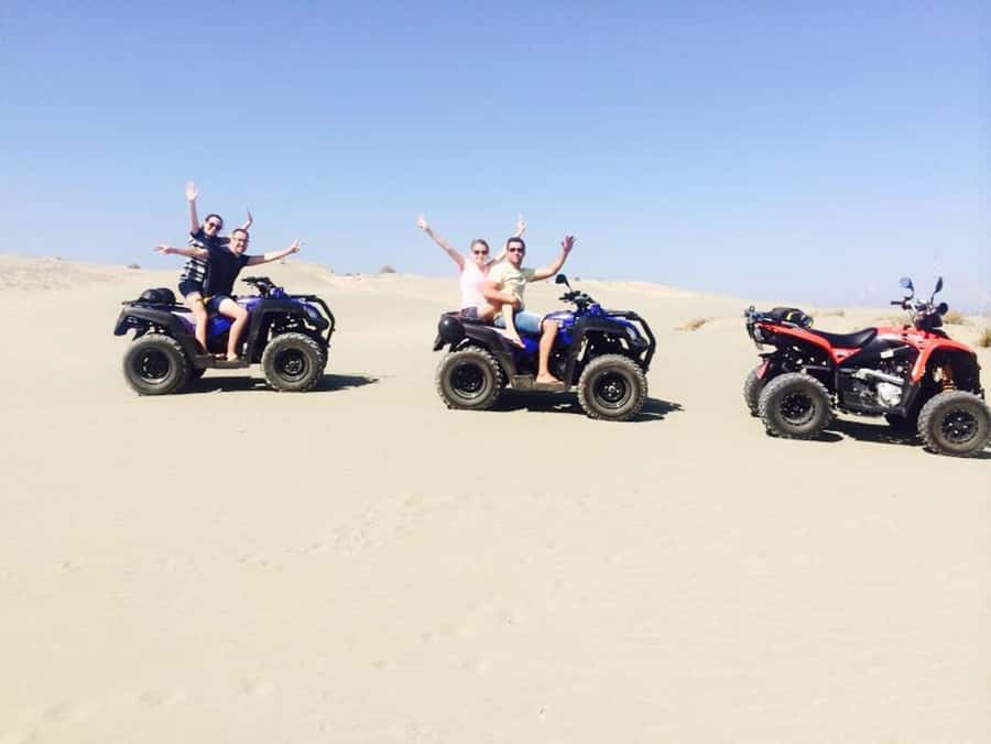 From Hurghada: El Gouna Quad and MX Bike Safari Tour - Riding the El Gouna desert: canyon views and the ocean-route option