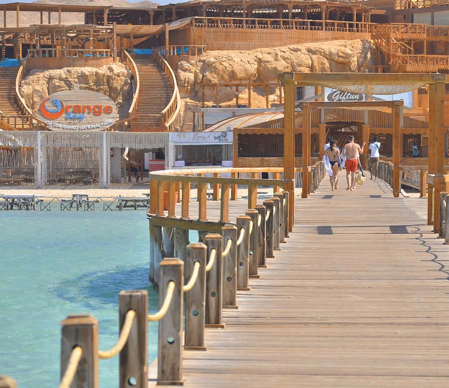 From Hurghada: Giftun Island Cruise with Lunch & Watersports - Nemo and Orange Island: white sand plus that just-right calm