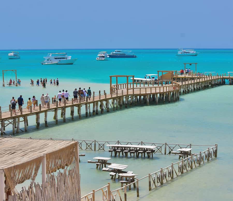 From Hurghada: Giftun Island Cruise with Lunch & Watersports - How the day runs from Hurghada pickup to marina return