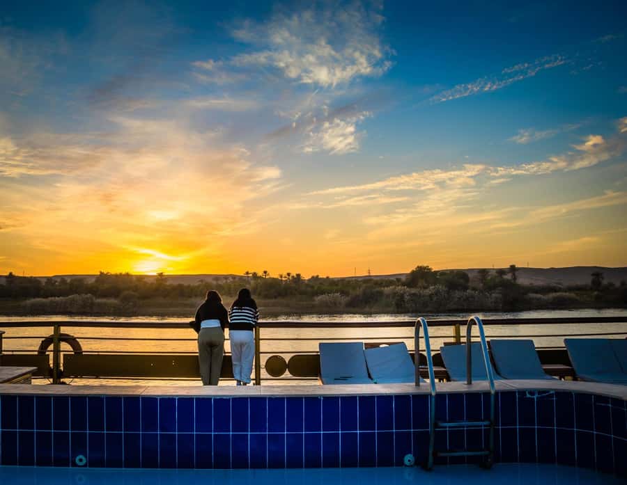 From Luxor: 6-Day Nile Cruise to Aswan with Hot Air Balloon - Nubian Village time: culture you can actually talk to