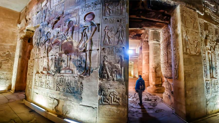 From Luxor: Abydos & Dendera Temples on a Private Day Tour. - Dendera’s Temple of Hathor: reading the sanctuary instead of just photographing it