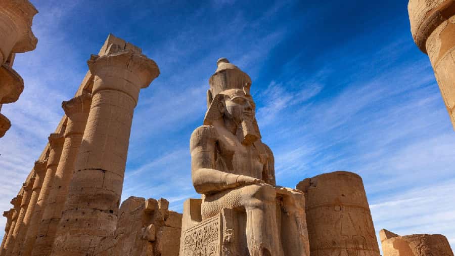 From Safaga Port: Trip To Luxor - Lunch break in Luxor: a real pause, not a rushed stop
