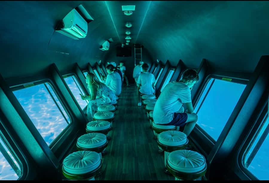 From Safaga: Royal Seascope Submarine with Snorkeling - Makadi Bay marine life viewing: the dry-reef highlight