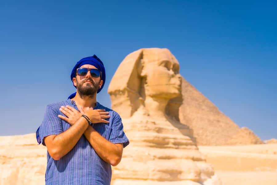 From Sharm El Sheikh: Cairo Private Day Trip by Plane - Giza Pyramids and the Great Sphinx: Camel Ride, Photo Spots, and Heat