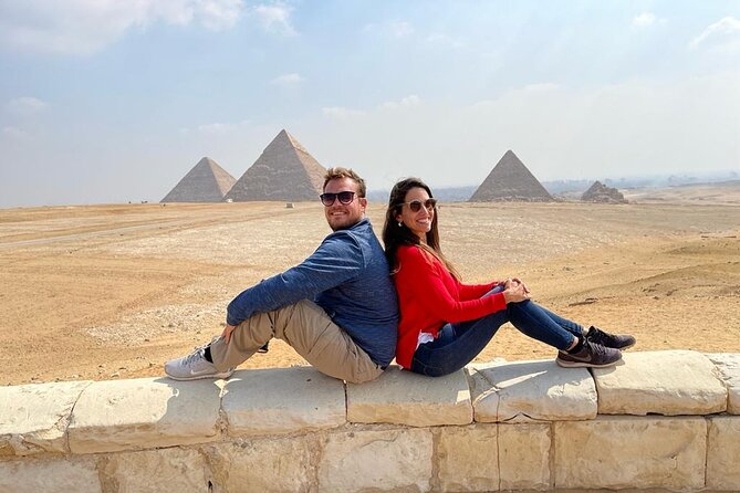Giza Pyramids, Egyptian museum from Alexandria or Port Said Port - The Sphinx and Valley Temple of Khafre: the included monuments you don’t want to miss