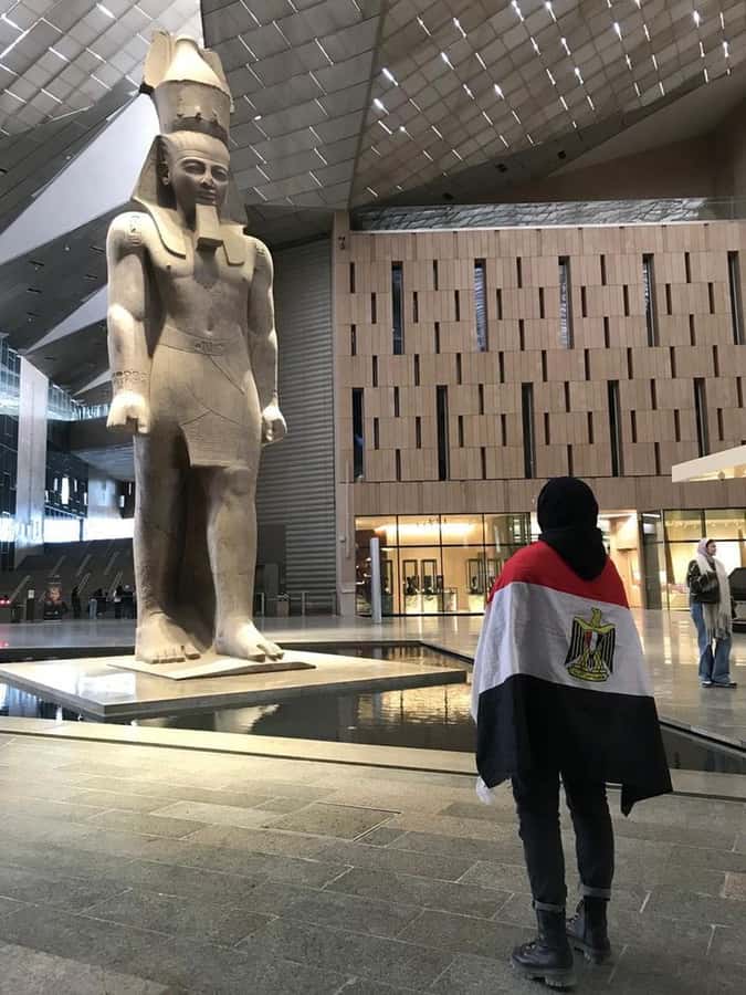 Grand Egyptian Museum Private Guided Tour(GEM) - First Stop: The Gardens and the Grand Hall’s Big First Impression