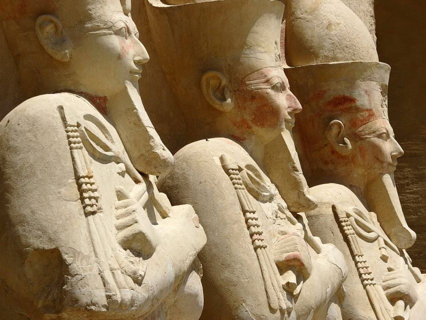 Hot-air Balloon Visit Kings Valley Tombs Hatshpsuit Boatride - Valley of the Kings: briefing first, then tomb entry your way