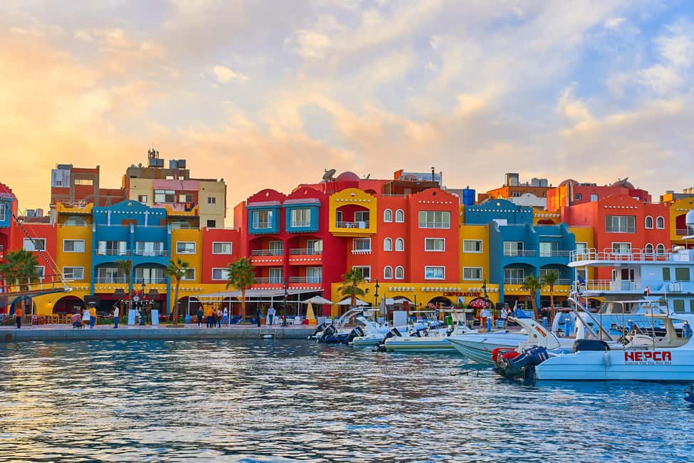HRG:Private City Tour with Seafood at Barbouni Restaurant - Hurghada Marina: A Pretty Start With Real Purpose