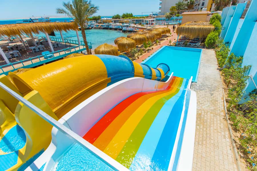 Hurghada: Aqua Park and Beach Experience - Meeting at Tito’s Marine: find it fast on Felfela Road