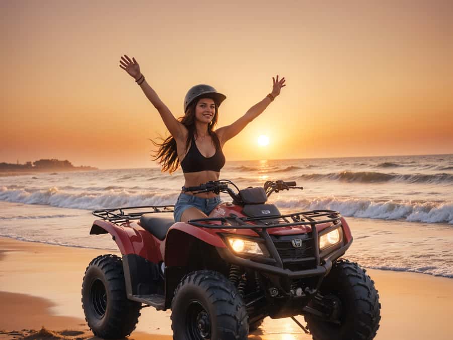 Hurghada: Desert Quad Bike Camel Ride with Optional GoPro - Getting there: pickup timing from different areas