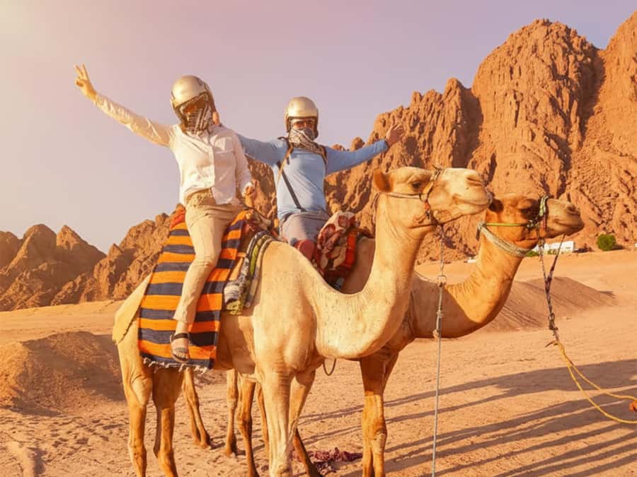 Hurghada: Full-Day Quad & Camel Ride, Stargazing, & Dinner - Safety First: Helmets, the Driving Test, and Guardrails on Speed