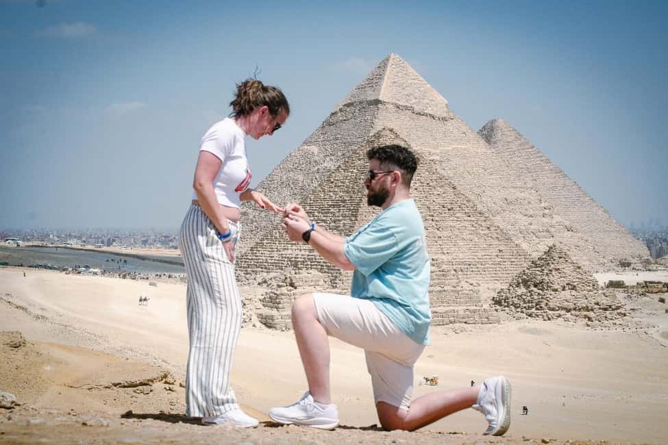 Hurghada: Full-Day Trip to Cairo by Plane - Giza Plateau: getting close to the pyramids and choosing your level of adventure