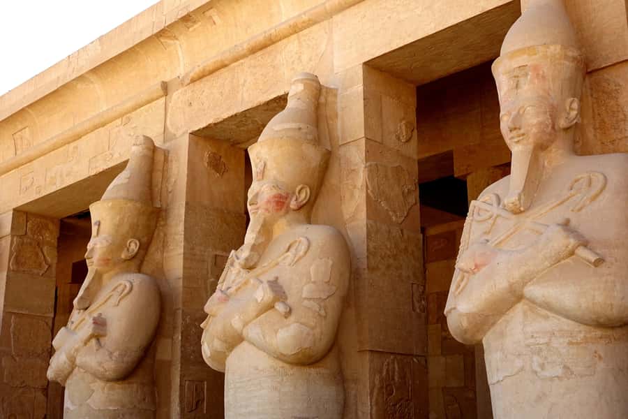 Hurghada: Luxor Guided Full Day trip with Tut Tomb & Lunch - Hatshepsut Mortuary Temple: architecture you can feel