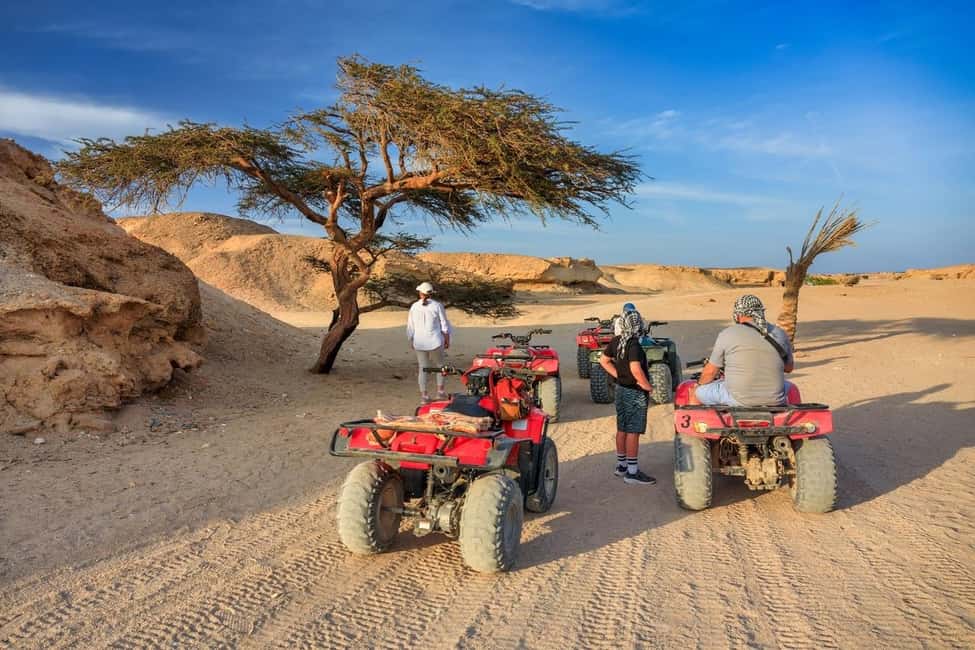 Hurghada: Mega Jeep safari, ATV & Bedouin vibe, and Dinner - A Mega-Jeep and ATV Day in Hurghada’s Desert