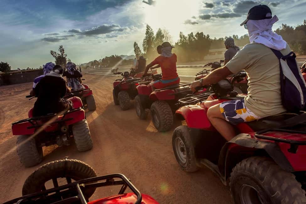 Hurghada: Mega Jeep safari, ATV & Bedouin vibe, and Dinner - Buggy time: quick fun, not a long session