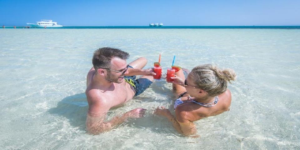 Hurghada: Orange Bay Island with Group - Orange Bay Beach Time: Clear Water, White Sand, and the Crowd Math